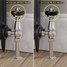 T-TRV-019-AG-C-BLACK-HEAD-COMP - Flatford Traditional TRV Angled Chrome Thermostatic Radiator Valves with Sleeves T-TRV-019-AG-C-BLACK-HEAD-COMP - Flatford Traditional TRV Angled Chrome Thermostatic Radiator Valves with Sleeves
